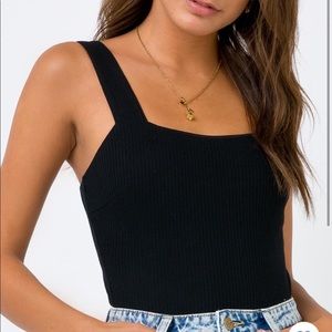 Princess Polly Black Bodysuit
